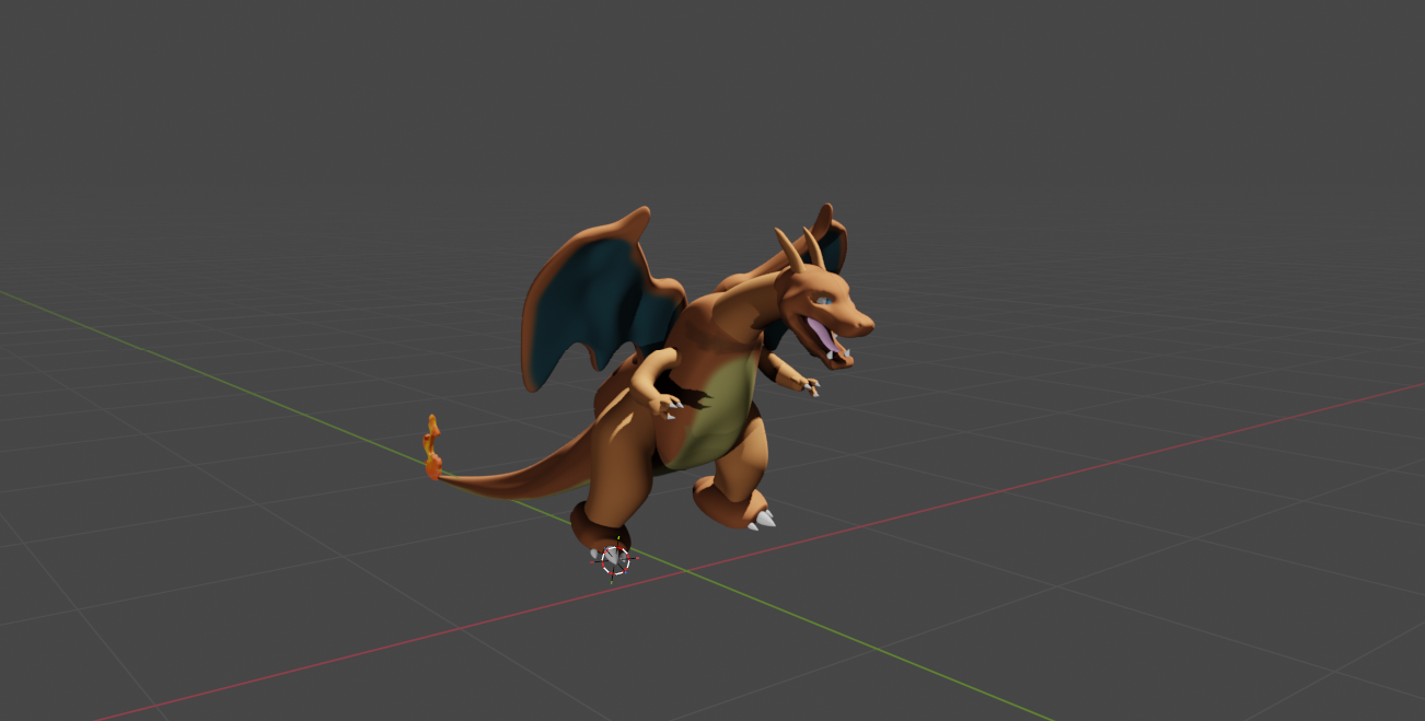 Ejderha Modeli Charizard
